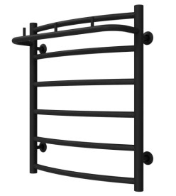 Полотенцесушитель водяной Deffi Классик N П6 500х600 нижнее подключение черный C.KN.60.50.6.B.A