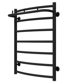 Сушка для рушників водяна Deffi Класик N П7 500х700 нижнє підключення чорний C.KN.70.50.7.B.A