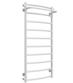 Полотенцесушитель водяной Deffi Классик N П10 500х1100 боковое левое подключение белый C.KN.110.50.10.W.B