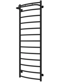 Полотенцесушитель водяной Deffi Классик N П13 500х1400 нижнее подключение черный C.KN.140.50.13.B.A