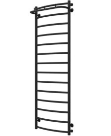 Сушка для рушників водяна Deffi Класик N П14 500х1500 бічне праве підключення чорний C.KN.150.50.14.B.C
