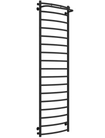 Полотенцесушитель водяной Deffi Классик N П17 500х1800 боковое левое подключение черный C.KN.180.50.17.B.B