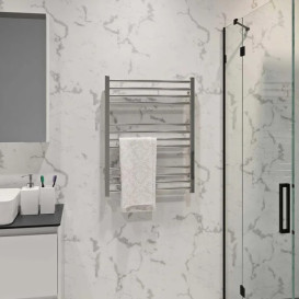 Сушка для рушників водяна Deffi Lima П12 600х800 нижнє підключення хром A.LI.80.60.12.C.A