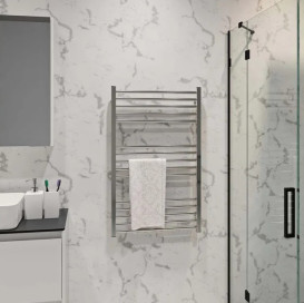 Сушка для рушників водяна Deffi Lima П15 600х1000 нижнє підключення хром A.LI.100.60.15.C.A