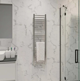 Полотенцесушитель водяной Deffi Lima П20 300х1300 боковое левое подключение хром A.LI.130.30.20.C.B