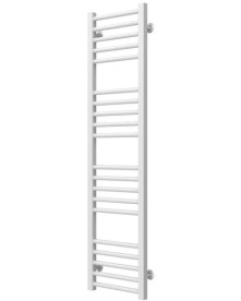 Полотенцесушитель водяной Deffi Lima П20 400х1300 нижнее подключение белый A.LI.130.40.20.W.A