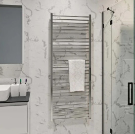 Сушка для рушників водяна Deffi Lima П25 600х1600 нижнє підключення хром A.LI.160.60.25.C.A