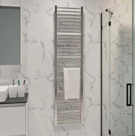 Полотенцесушитель водяной Deffi Lima П30 400х1800 боковое правое подключение хром A.LI.180.40.30.C.C