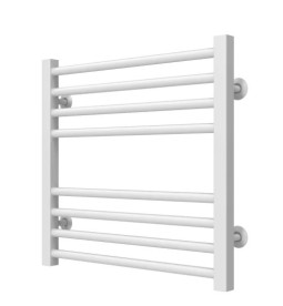 Сушка для рушників водяна Deffi Lima П8 600х500 бічне ліве підключення білий A.LI.50.60.8.W.B