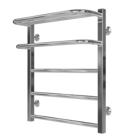 Сушка для рушників водяна Deffi Lux Hotel П5 400х600 бічне ліве підключення хром A.LH.60.40.5.C.B