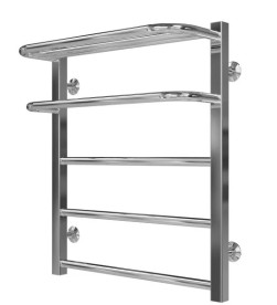 Сушка для рушників водяна Deffi Lux Hotel П5 500х600 бічне ліве підключення хром A.LH.60.50.5.C.B