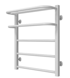 Сушка для рушників водяна Deffi Lux Hotel П5 500х600 бічне праве підключення білий A.LH.60.50.5.W.C