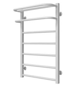 Полотенцесушитель водяной Deffi Lux Hotel П7 500х800 боковое левое подключение белый A.LH.80.50.7.W.B