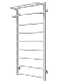 Полотенцесушитель водяной Deffi Lux Hotel П9 500х1000 нижнее подключение белый A.LH.100.50.9.W.A