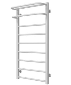 Полотенцесушитель водяной Deffi Lux Hotel П9 600х1000 нижнее подключение белый A.LH.100.60.9.W.A