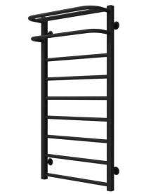 Сушка для рушників водяна Deffi Lux Hotel П9 600х1000 бічне праве підключення чорний A.LH.100.60.9.B.C