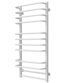 Полотенцесушитель водяной Deffi Lux П12 600х1100 боковое правое подключение белый A.LU.110.60.12.W.C