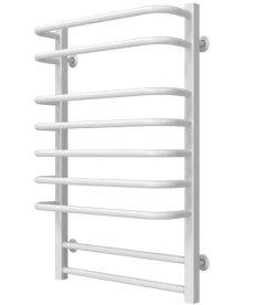 Полотенцесушитель водяной Deffi Lux П9 500х800 нижнее подключение белый A.LU.80.50.9.W.A