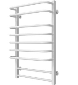 Полотенцесушитель водяной Deffi Lux П9 500х800 боковое левое подключение белый A.LU.80.50.9.W.B