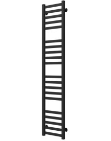 Полотенцесушитель водяной Deffi Magnus П20 200х1600 нижнее подключение черный A.MA.160.20.20.B.A