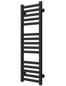 Сушка для рушників водяна Deffi Magnus П15 300х1000 бічне праве підключення чорний A.MA.100.30.15.B.C