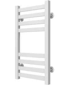 Сушка для рушників водяна Deffi Magnus П8 400х600 бічне праве підключення білий A.MA.60.40.8.W.C