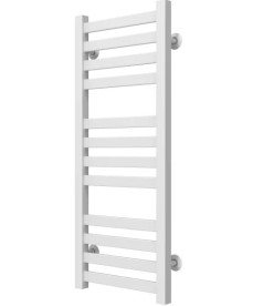 Полотенцесушитель водяной Deffi Magnus П12 400х800 боковое правое подключение белый A.MA.80.40.12.W.C