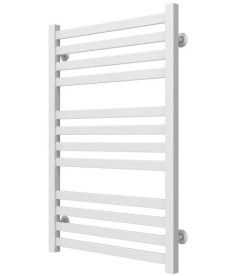 Полотенцесушитель водяной Deffi Magnus П12 500х800 нижнее подключение белый A.MA.80.50.12.W.A
