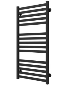 Сушка для рушників водяна Deffi Magnus П15 600х1000 нижнє підключення чорний A.MA.100.60.15.B.A