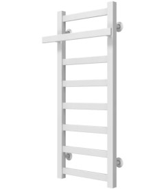 Сушка для рушників водяна Deffi Nicolе П8 300х800 нижнє підключення білий A.NI.80.30.8.W.A