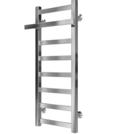 Полотенцесушитель водяной Deffi Nicolе П8 300х800 боковое правое подключение хром A.NI.80.30.8.C.C