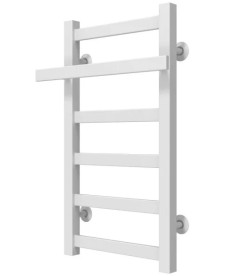 Полотенцесушитель водяной Deffi Nicolе П6 300х600 нижнее подключение белый A.NI.60.30.6.W.A