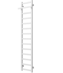 Сушка для рушників водяна Deffi Nicolе П14 300х1600 бічне ліве підключення білий A.NI.160.30.14.W.B