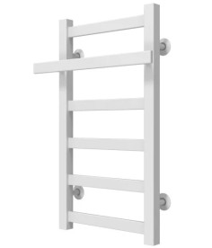 Сушка для рушників водяна Deffi Nicolе П6 400х600 нижнє підключення білий A.NI.60.40.6.W.A