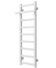 Полотенцесушитель водяной Deffi Nicolе П9 400х1000 нижнее подключение белый A.NI.100.40.9.W.A