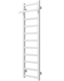 Сушка для рушників водяна Deffi Nicolе П11 400х1200 бічне праве підключення білий A.NI.120.40.11.W.C