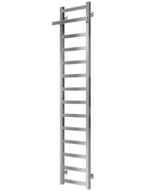 Сушка для рушників водяна Deffi Nicolе П14 400х1600 бічне ліве підключення хром A.NI.160.40.14.C.B