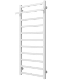 Сушка для рушників водяна Deffi Nicolе П11 500х1200 бічне ліве підключення білий A.NI.120.50.11.W.B