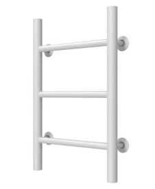 Полотенцесушитель водяной Deffi Орион П3 200х500 боковое левое подключение белый C.OR.50.20.3.W.B