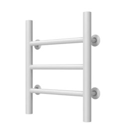 Сушка для рушників водяна Deffi Оріон П3 300х400 нижнє підключення білий C.OR.40.30.3.W.A