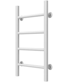 Полотенцесушитель водяной Deffi Орион П4 300х600 боковое правое подключение белый C.OR.60.30.4.W.C