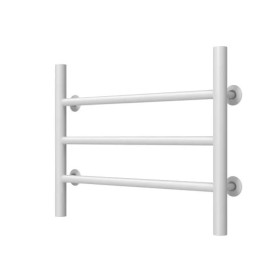 Сушка для рушників водяна Deffi Оріон П3 500х400 бічне ліве підключення білий C.OR.40.50.3.W.B