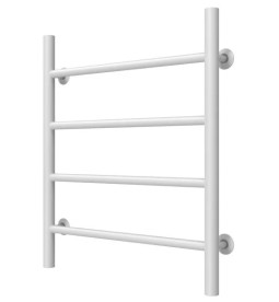 Сушка для рушників водяна Deffi Оріон П4 500х600 бічне праве підключення білий C.OR.60.50.4.W.C