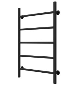 Сушка для рушників водяна Deffi Оріон П5 500х800 нижнє підключення чорний C.OR.80.50.5.B.A