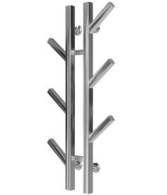 Полотенцесушитель водяной Deffi Sakura П6 100х800 нижнее подключение хром A.SR.80.10.6.C.A