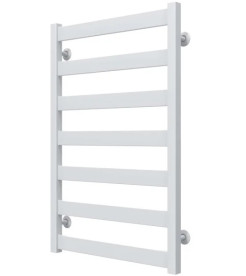 Полотенцесушитель водяной Deffi Silvia П7 500х800 боковое правое подключение белый A.SV.80.50.7.W.C