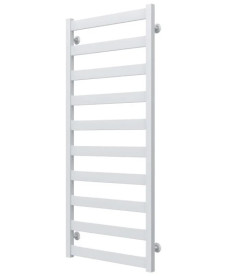 Полотенцесушитель водяной Deffi Silvia П10 500х1200 боковое левое подключение белый A.SV.120.50.10.W.B