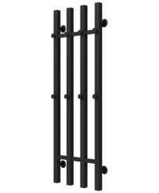 Сушка для рушників водяна Deffi Split П4 300х1000 нижнє підключення чорний A.SP.100.30.4.B.A