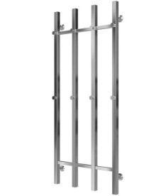 Сушка для рушників водяна Deffi Split П4 500х1200 бічне ліве підключення хром A.SP.120.50.4.C.B