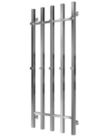 Полотенцесушитель водяной Deffi Split П5 500х1200 боковое левое подключение хром A.SP.120.50.5.C.B